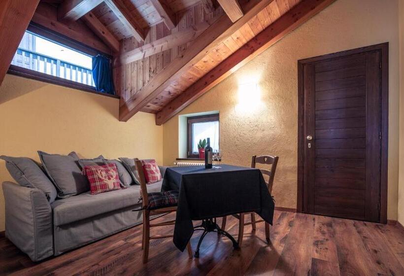 آپارتمان 1 خوابه با بالکن, Rifugio Lilla