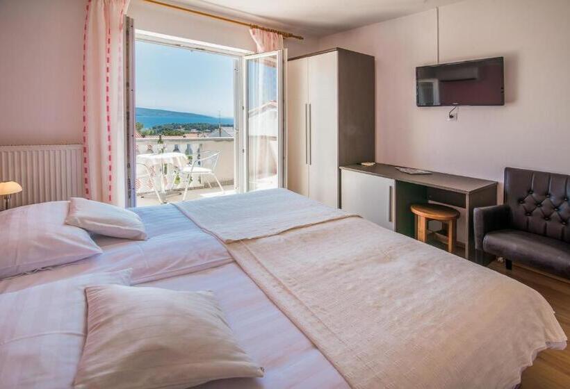 اتاق استاندارد با بالکن, Villa Ana