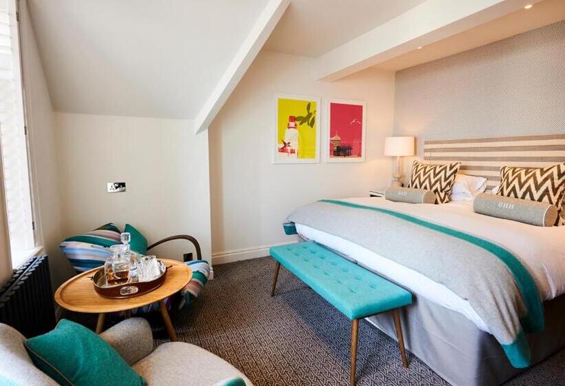 サイドオーシャンビュースタンダードルーム, Harbour Hotel & Spa Brighton