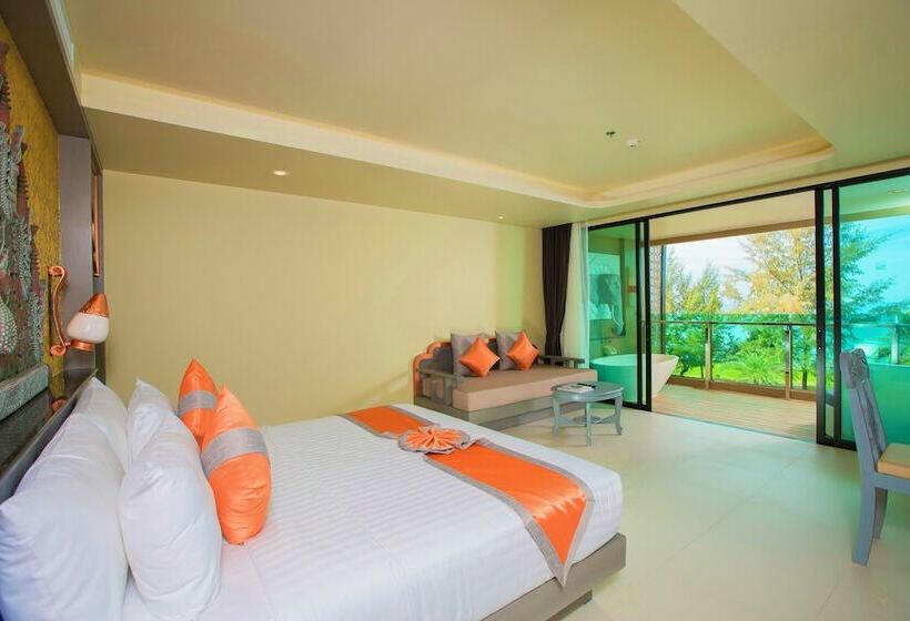 豪华海景房, Maikhao Palm Beach Resort   Sha Plus