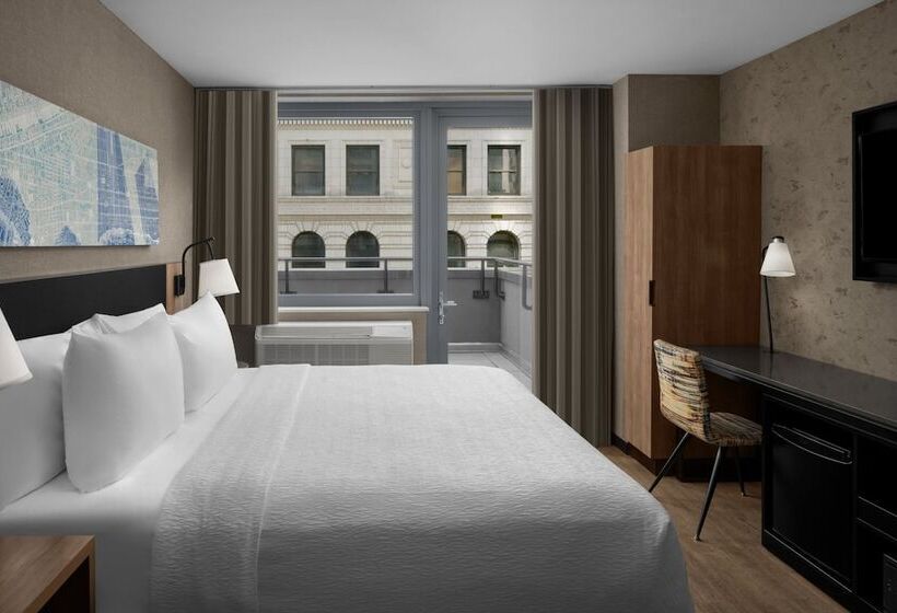 Quarto Estandar Cama Casal, Courtyard By Marriott New York World Trade Center Area