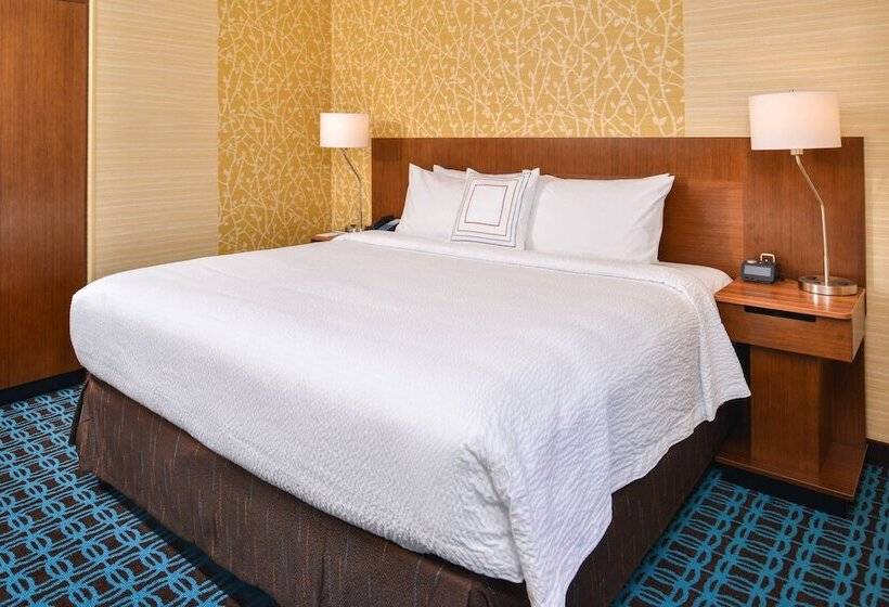 חדר סטנדרט מיטה זוגית, Fairfield Inn & Suites By Marriott Eugene East/springfield