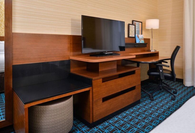 חדר סטנדרט שתי מיטות זוגיות, Fairfield Inn & Suites By Marriott Eugene East/springfield