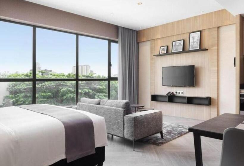 침실 1개 디럭스 아파트, One Residence Hotel & Apartment