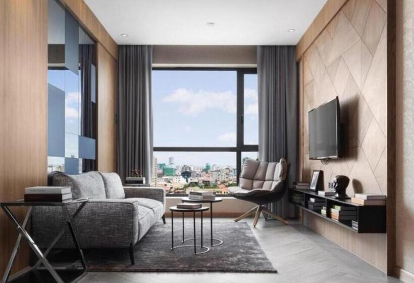 침실 1개 디럭스 아파트, One Residence Hotel & Apartment