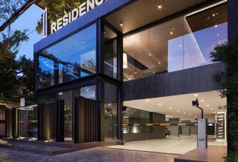 침실 2개 디럭스 아파트, One Residence Hotel & Apartment