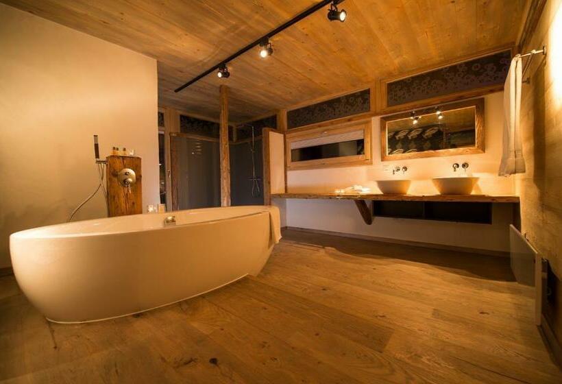 Шале Superior 1 Спальня, Les Mazots De La Source & Spa