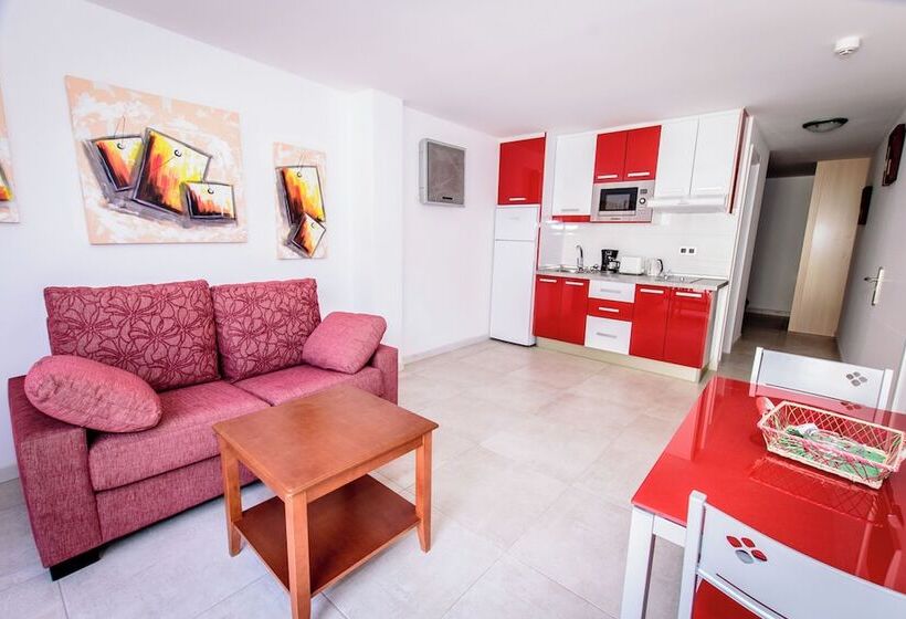 Apartamento 1 Dormitório Vista Piscina, Sol Mogan Suites - Adults Only