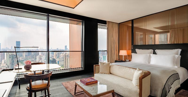 اتاق سوپریور با چشم‌انداز شهر, Bulgari Hotel Shanghai