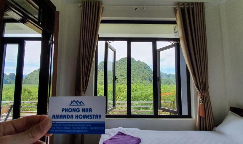 اتاق خانوادگی با چشم‌انداز کوه, Phong Nha Amanda Homestay
