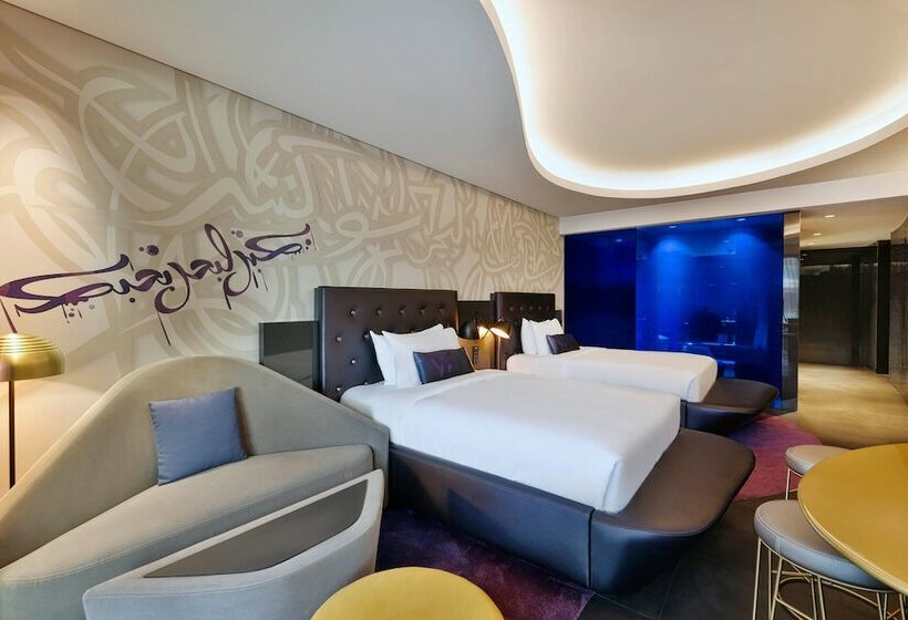 Номер Стандарт 2 Двуспальные Кровати, W Dubai  The Palm