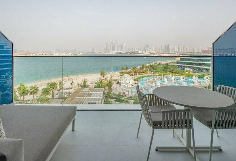 Номер Стандарт 2 Двуспальные Кровати, W Dubai  The Palm