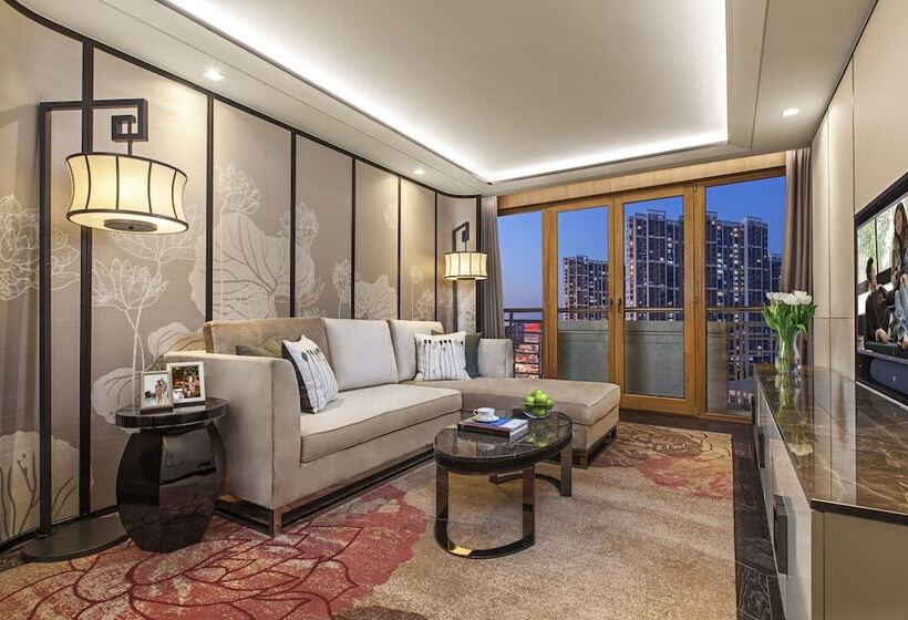침실 1개 이그제큐티브 아파트, Ascott Riverside Garden Beijing