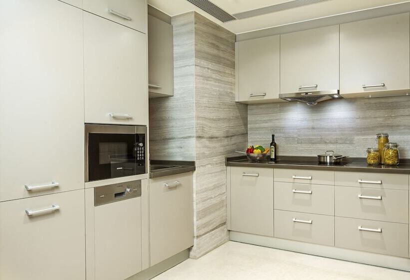 침실 1개 이그제큐티브 아파트, Ascott Riverside Garden Beijing