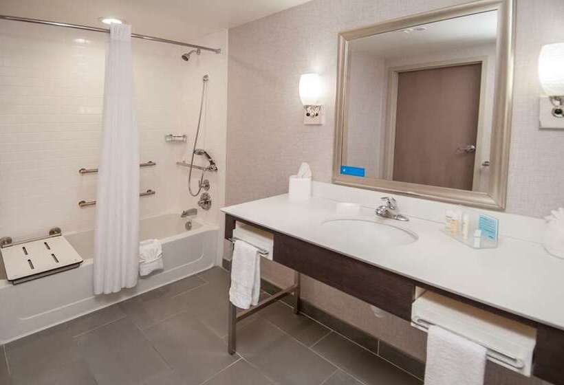 스탠다드 룸 킹사이즈 침대, Hampton Inn & Suites Mount Laurel/moorestown