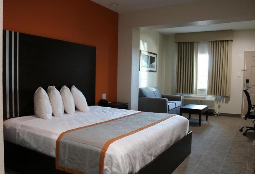 Büyük Çift Kişilik Yataklı Standart Oda, Scottish Inn & Suites  Iah Airport