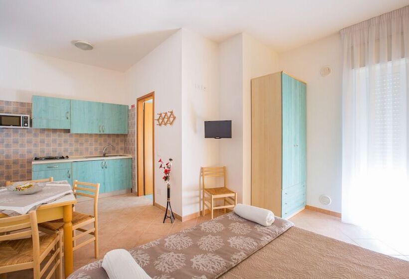 Студио Стандарт с Балконом, Residence Fontana Vecchia