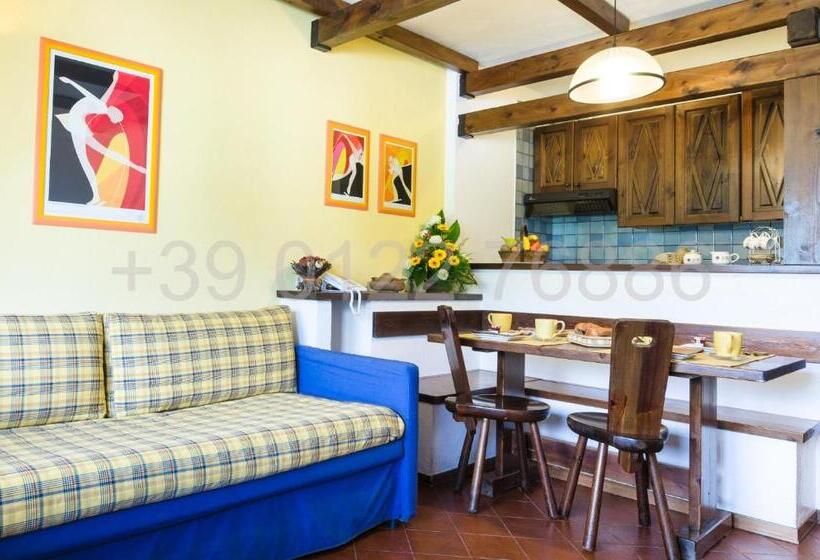 آپارتمان 2 خوابه, Resort Palace Sestriere 1 E 2