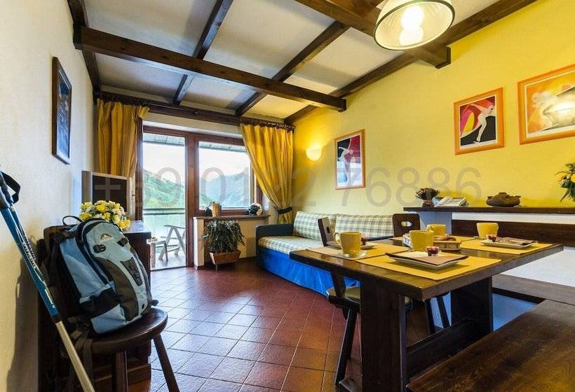 آپارتمان 2 خوابه, Resort Palace Sestriere 1 E 2