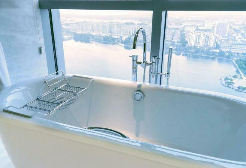 Номер Executive Кровать Кинг, Wyndham Grand Suzhou Fenhu