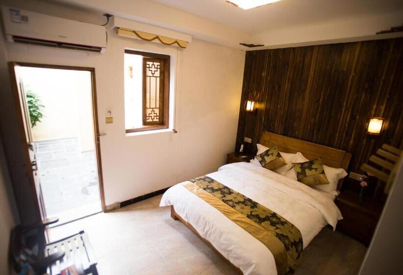 اتاق استاندارد با چشم‌انداز باغ, Chaozhou Hello Inn