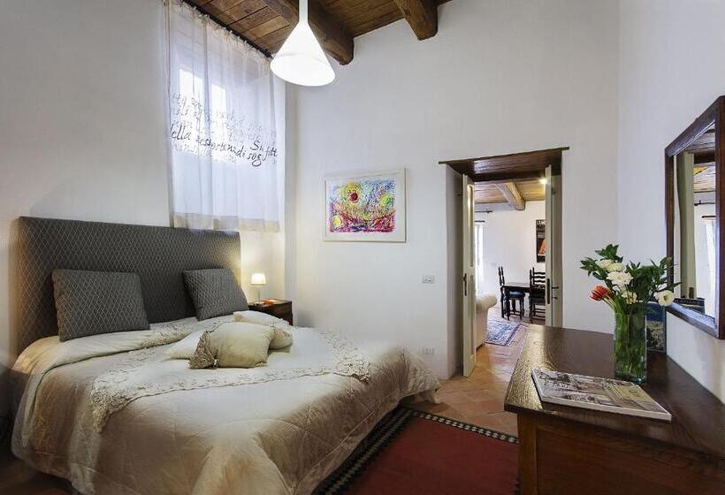 Люкс с Террасой, Castello Di Postignano Relais