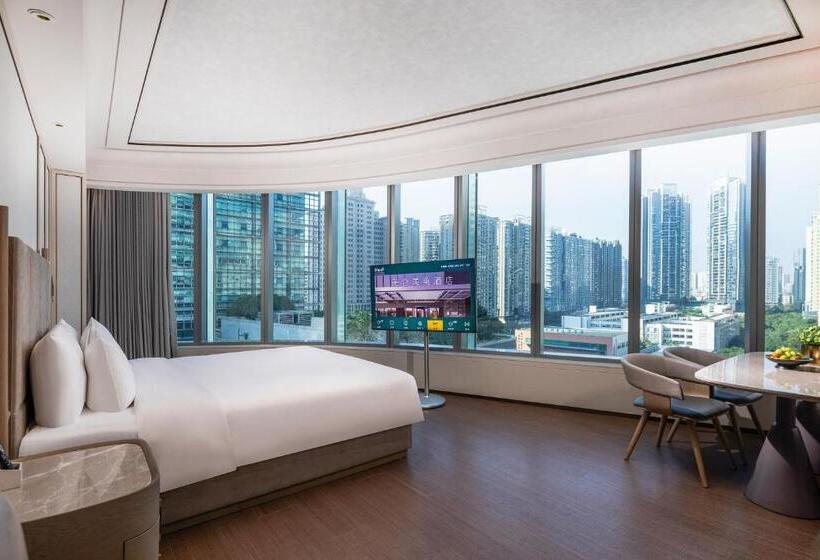 Executive Værelse King Size Seng, Maxx By Steigenberger Guangzhou Zhujiang New Town   Free Shuttle Bus To Canton Fair Complex During C