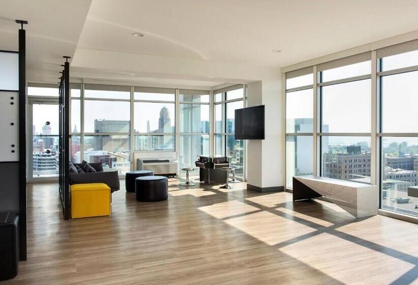 Люкс Кровать Кинг, Aloft Buffalo Downtown