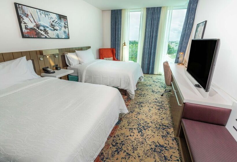 Номер Стандарт 2 Двуспальные Кровати, Hilton Garden Inn West Palm Beach I95 Outlets