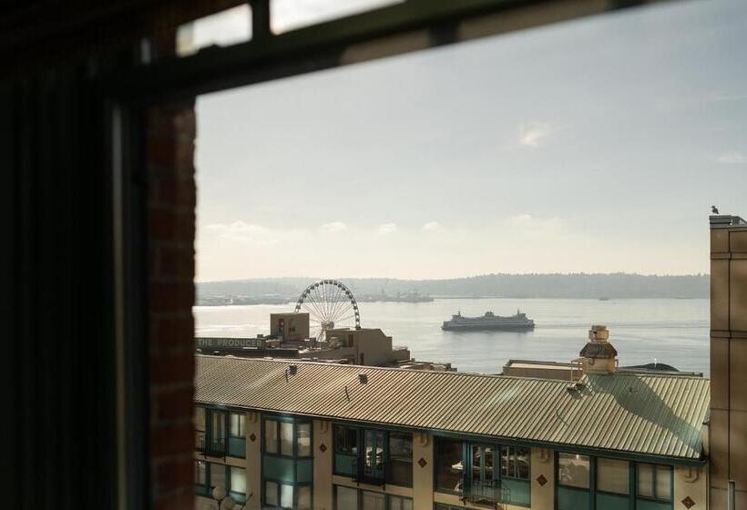 景色の見えるデラックスルーム, Palihotel Seattle