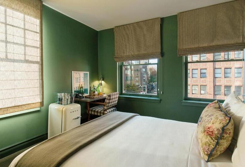 景色の見えるデラックスルーム, Palihotel Seattle