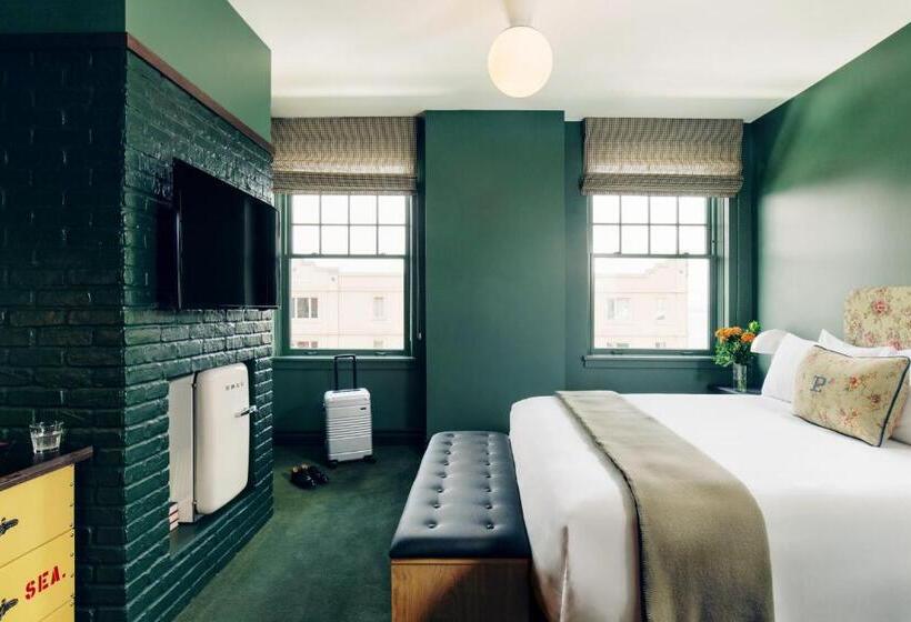 キングサイズベッドのスタンダードルーム, Palihotel Seattle