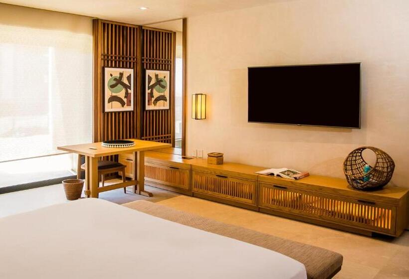 キングサイズベッドのデラックスルーム, Nobu Hotel Los Cabos