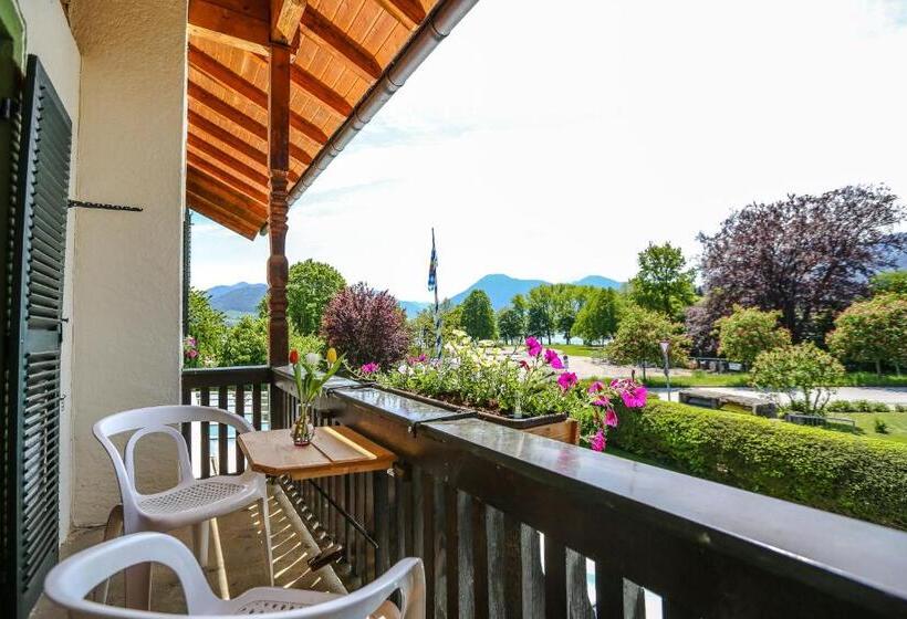 חדר סטנדרט יחיד עם מרפסת, Pension Bergsee