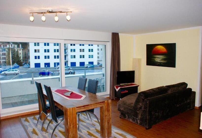Апартаменты 1 Спальня, Aladin Apartments St Moritz