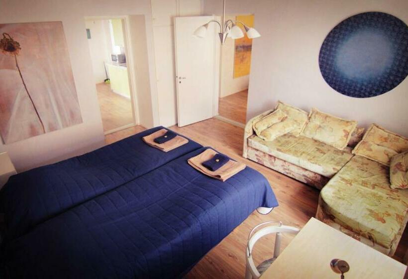 침실 2개 아파트, Apartment Hotel Kuukkarin Kortteeri