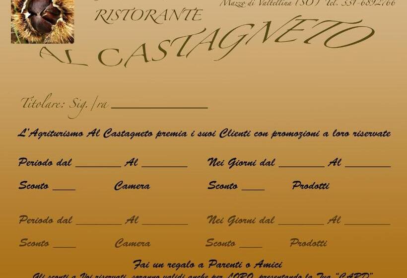 스탠다드 룸, Agriturismo Al Castagneto