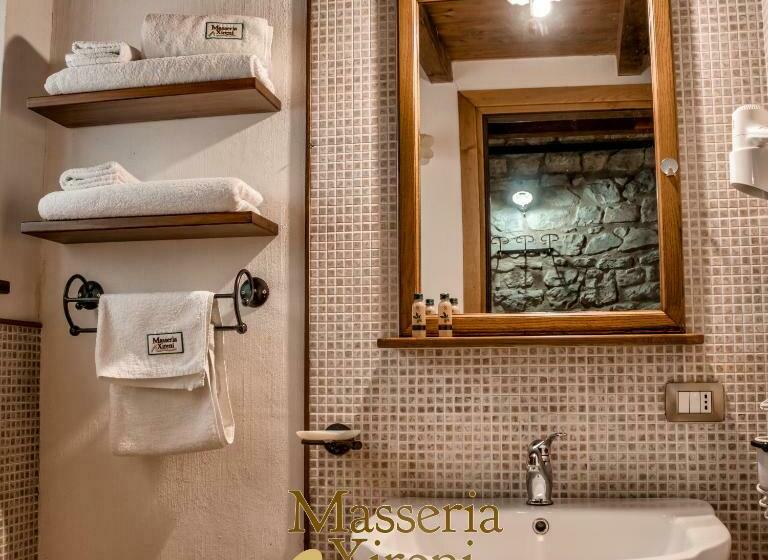 آپارتمان 1 خوابه با چشم‌انداز باغ, Masseria Xireni
