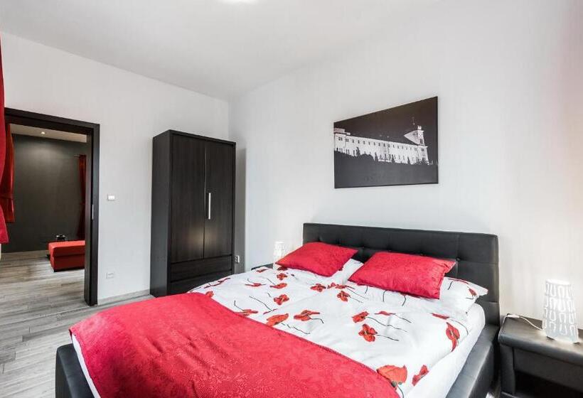 Люкс с Террасой, Apartments Benešova 6