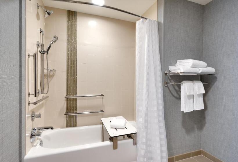 Номер Стандарт Кровать Квин Адаптированный для Инвалидов, Hyatt Place Anchorage Midtown