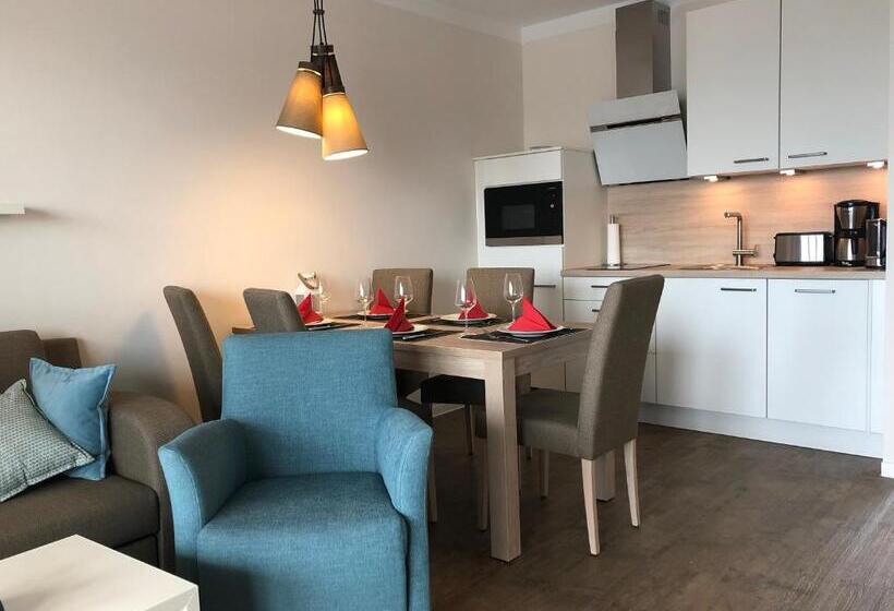 带海景的复工套房, Aparthotel Waterkant Suites
