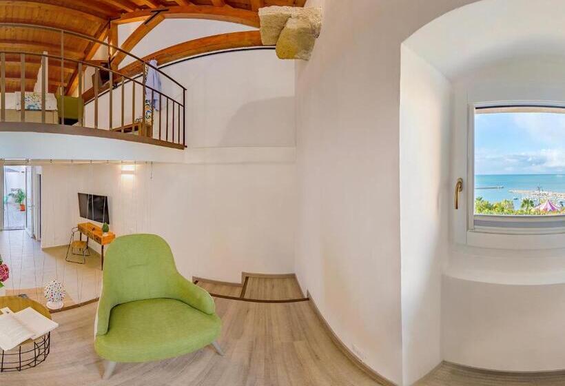 带海景的复工套房, Le Maestranze Deluxe Rooms