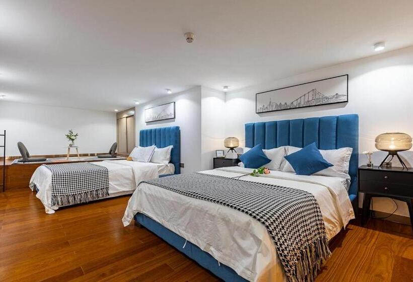 Quarto Triplo Estandar, Livetour Hotel Zhujiang New Town Guangzhou