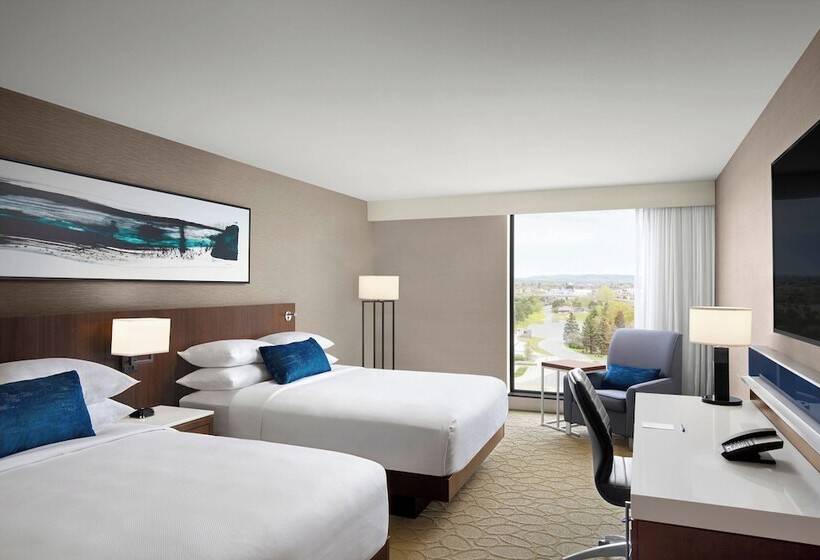 Номер Стандарт 2 Двуспальные Кровати, Delta Hotels By Marriott Thunder Bay