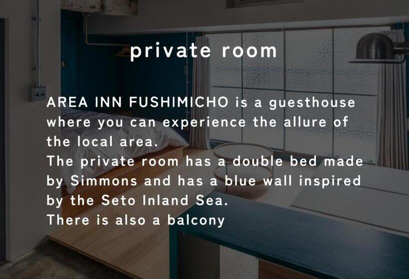Номер Стандарт с Балконом, Area Inn Fushimicho Fukuyama Castle Side
