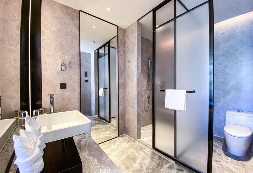 스탠다드 룸 킹사이즈 침대, Courtyard By Marriott Shenzhen Northwest