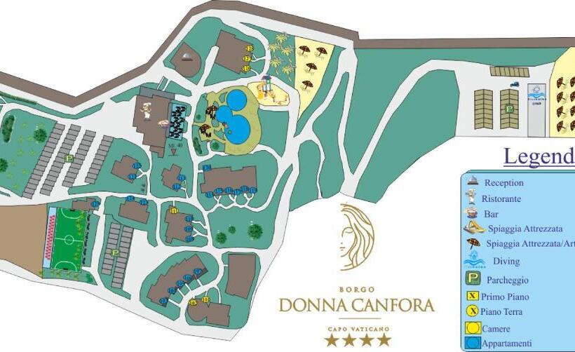 コンフォートトリプルルーム, Borgo Donna Canfora