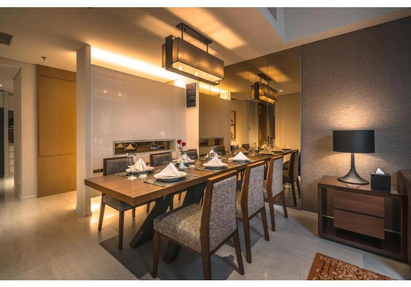 דירת שני חדרים, Oakwood Hotel & Residence Surabaya