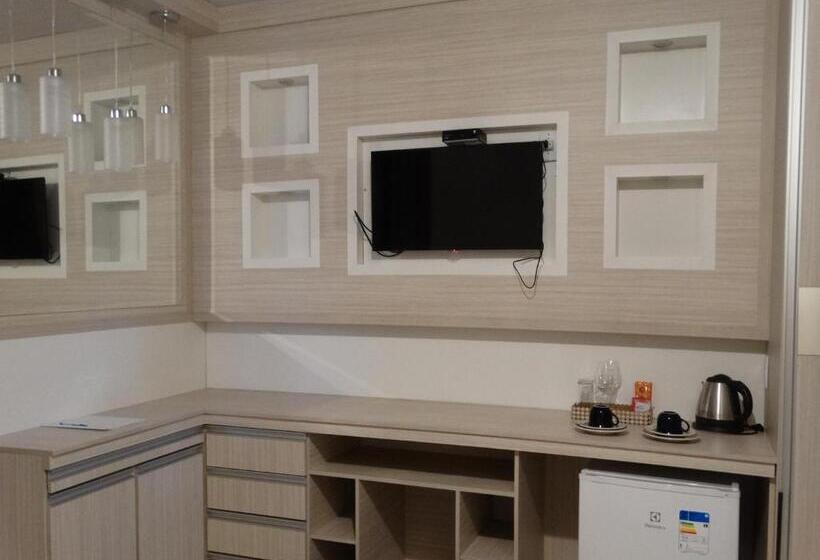 Номер Deluxe Вид на Город, Pousada Central
