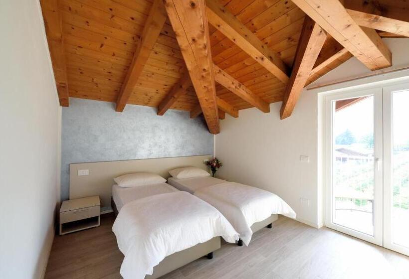 침실 1개 발코니 아파트, Agritur Il Melograno